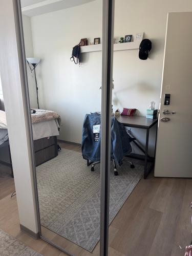 Wardrobe in room