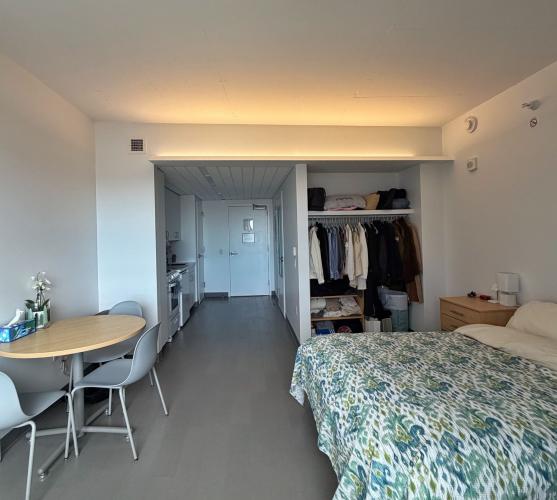Open wardrobe