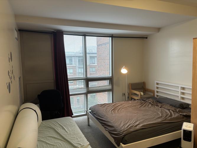 Bed and semi-sofa