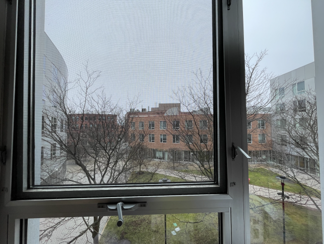view of the room