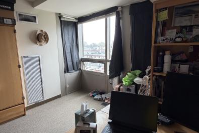 My work desk, large space aside
