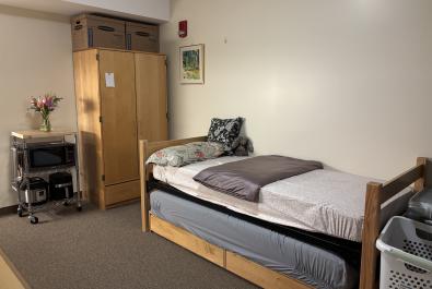 furnished room